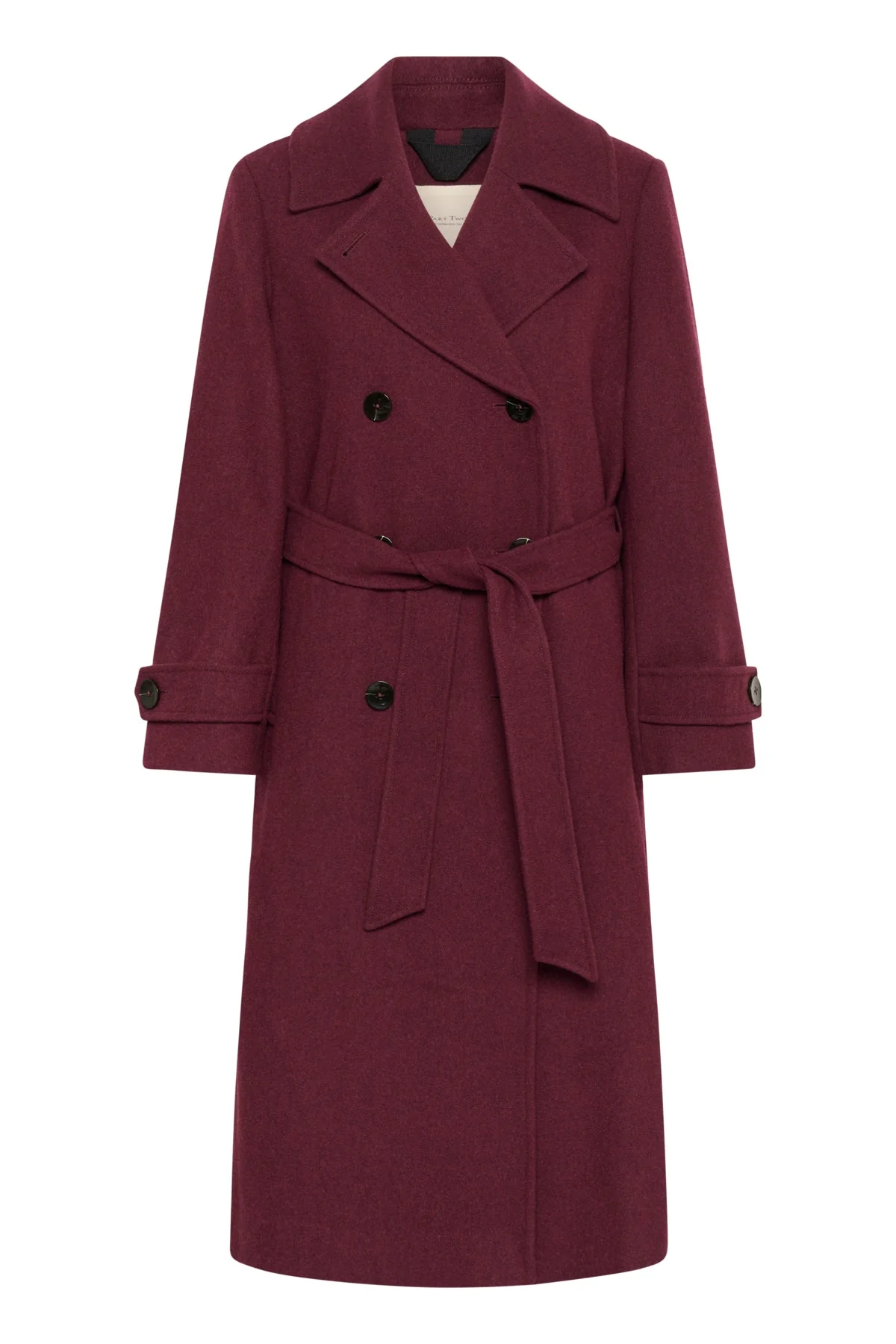 Synnepw Outerwear Tawny Port Melange - Image 2