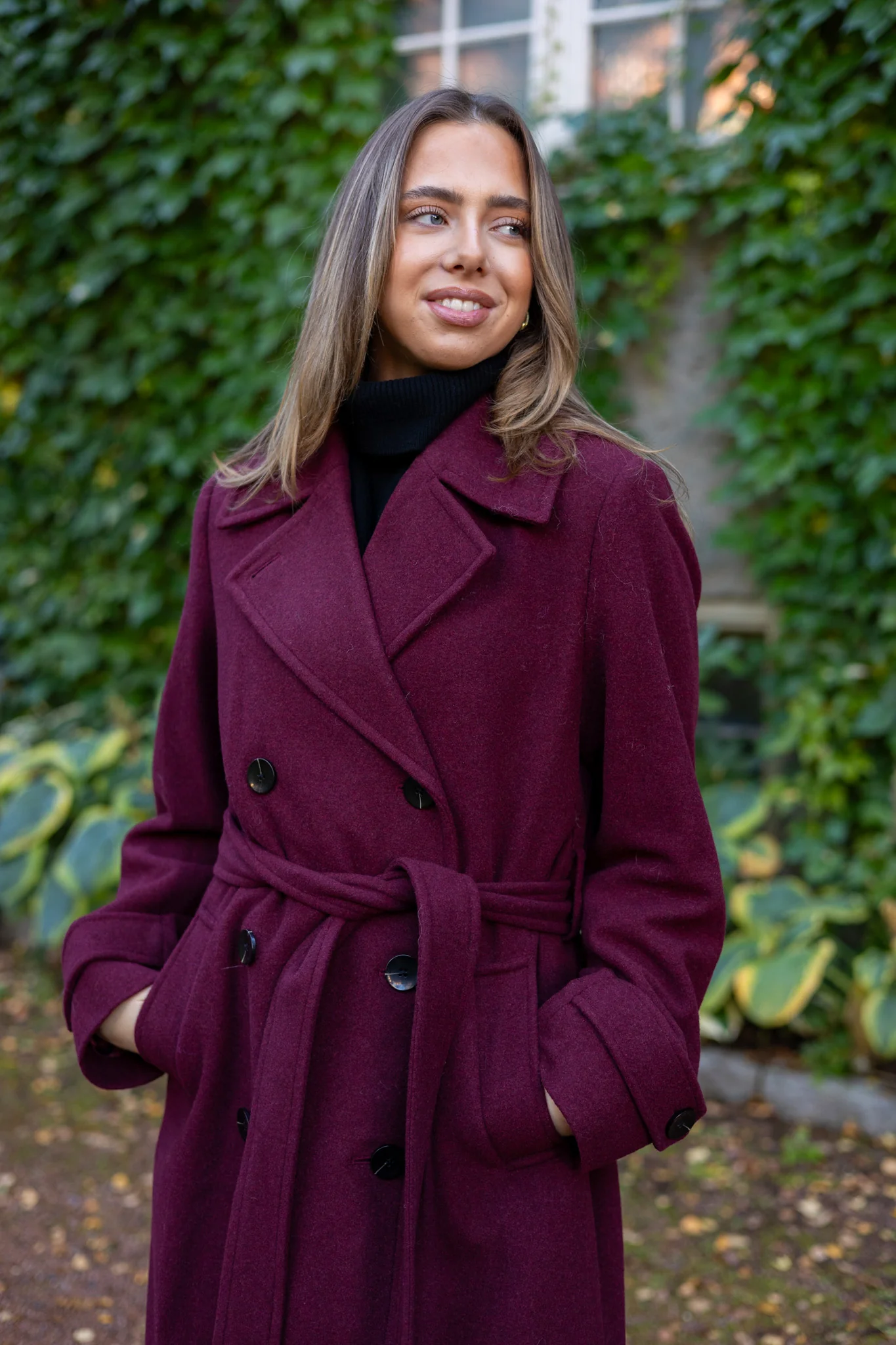 Synnepw Outerwear Tawny Port Melange - Image 3