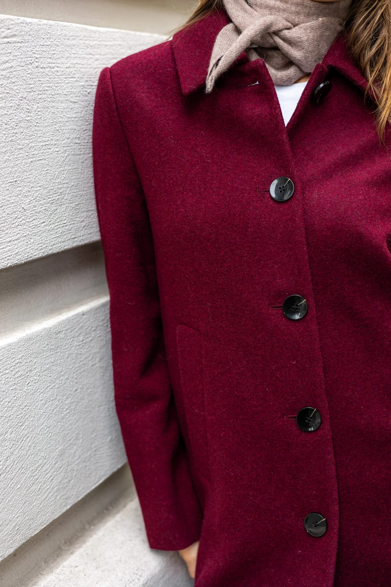 Kamillas Outerwear Tawny Port Melange - Image 6