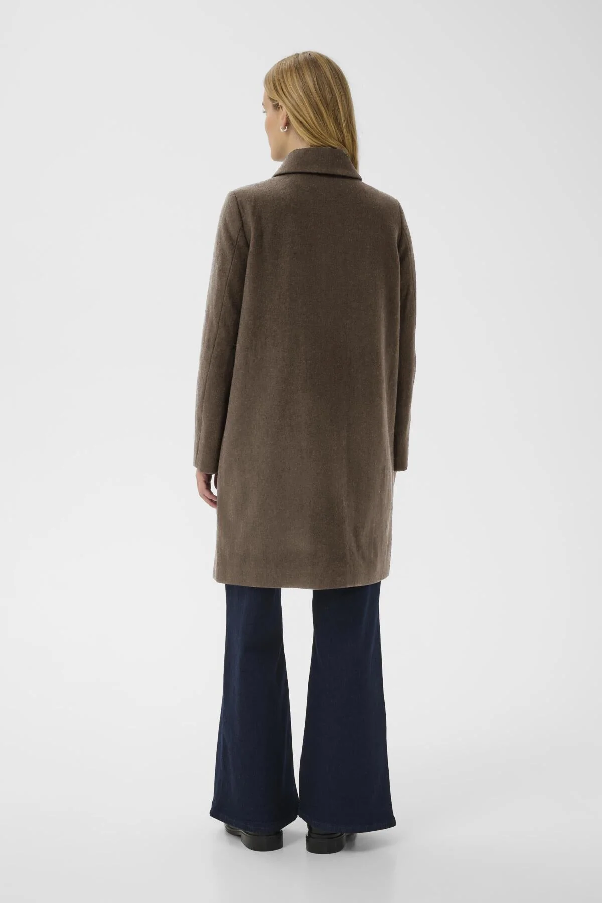 Kamillas Outerwear Dark Walnut Melange - Image 7