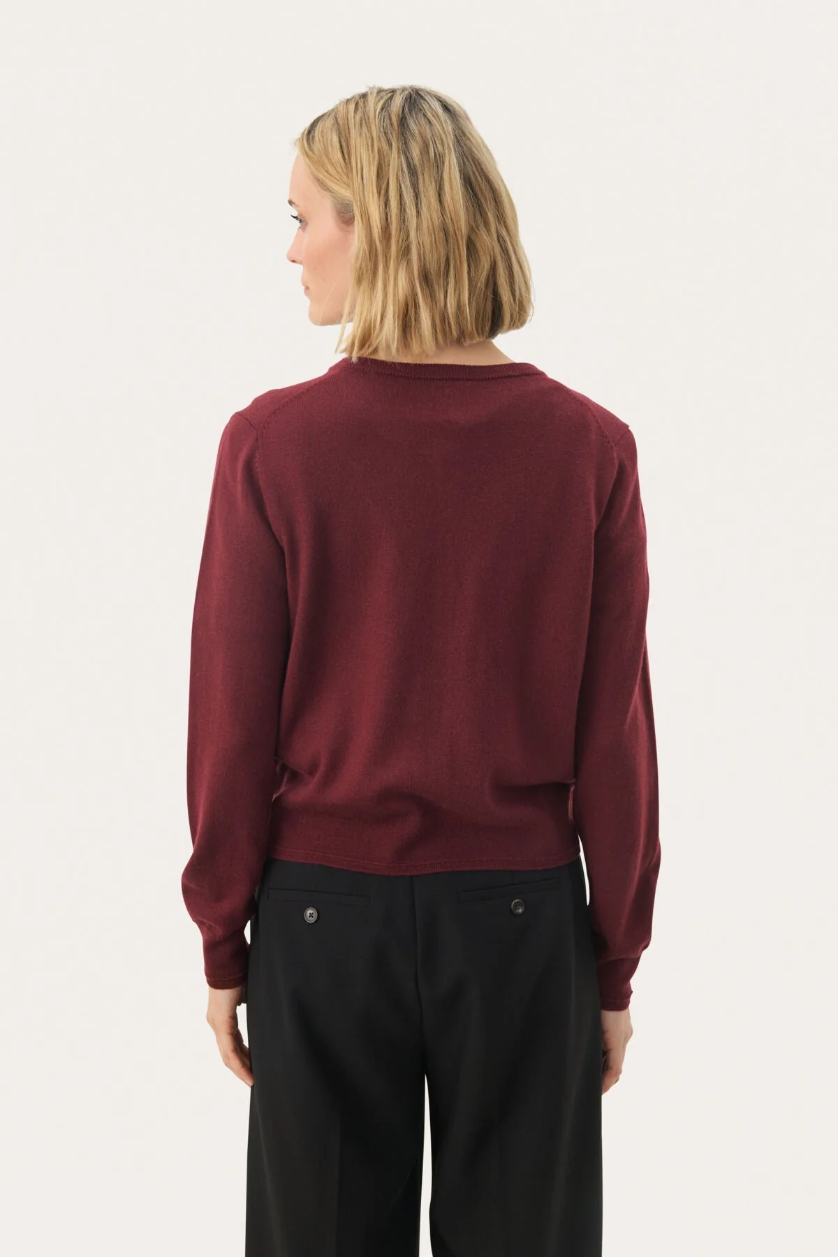 Noelani Cardigan Tawny Port - Image 7