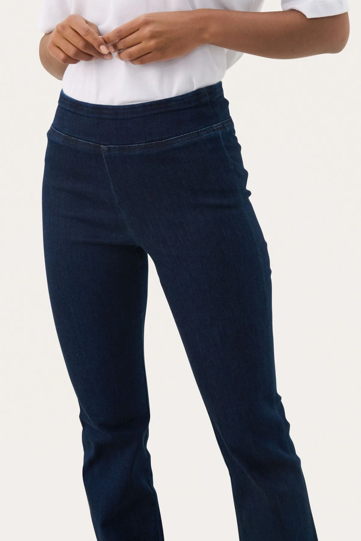 Nikelaspw Pants Dark Blue Denim - Image 3