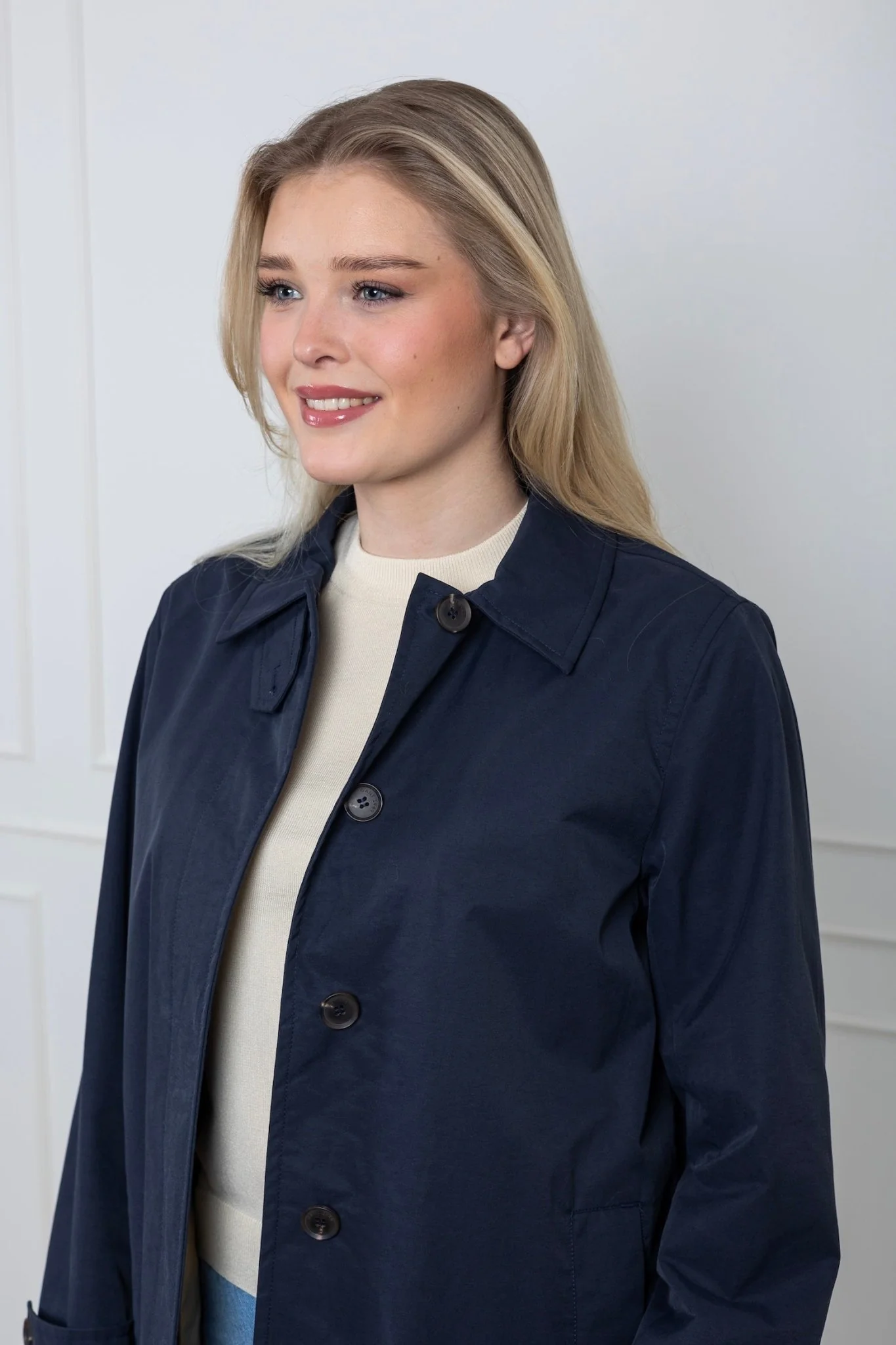 Car Coat Evening Blue - Image 6