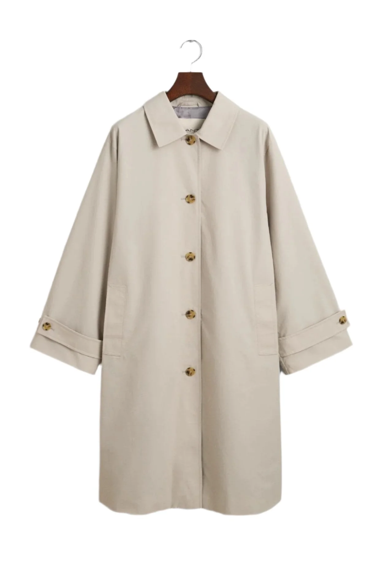 Relaxed Fit Car Coat Cloudy Grey - Image 2