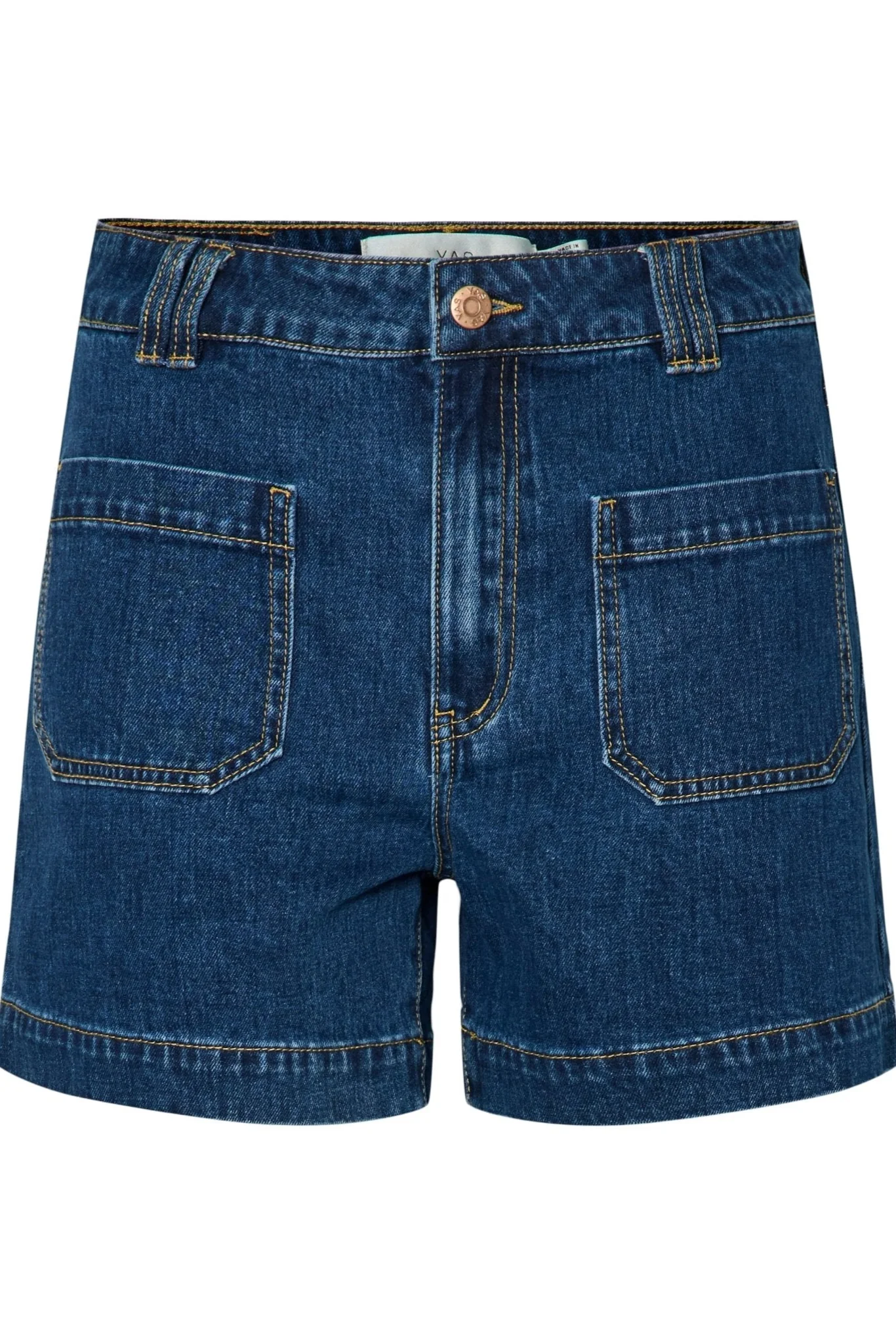 Yasnema Hmw Denim Shorts Medium Blue Denim