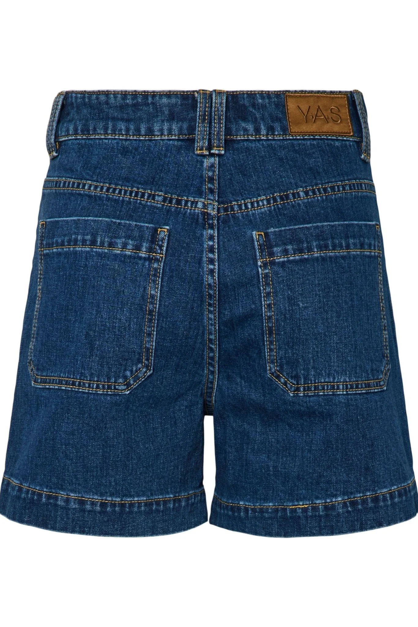 Yasnema Hmw Denim Shorts Medium Blue Denim - Image 5