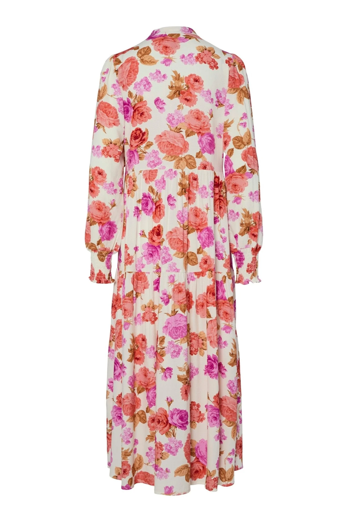 Yasasina Ls Long Shirt Dress Star White Emilie - Image 9