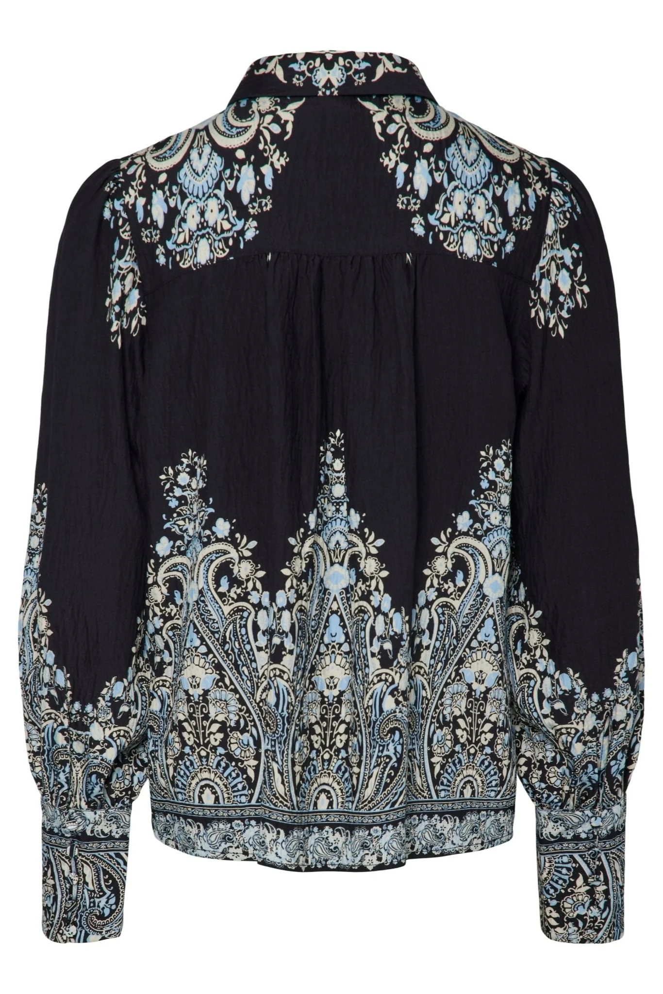 Yasbirma Ls Shirt Black Birma Print - Image 7