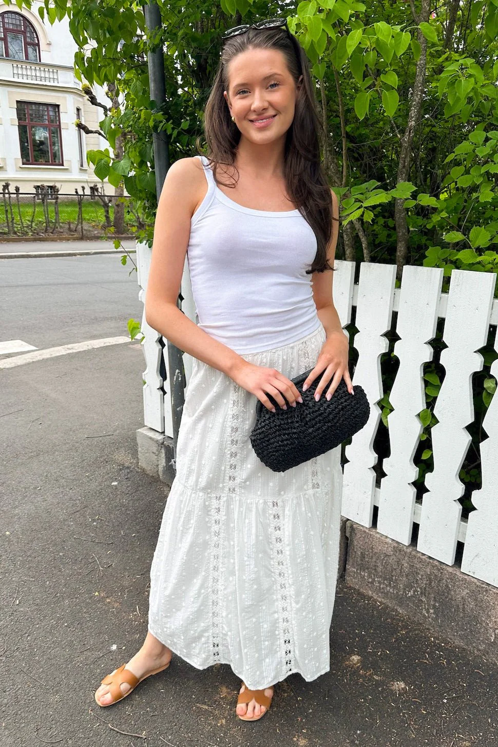 Yasthia Hw Ankle Skirt Star White - Image 4