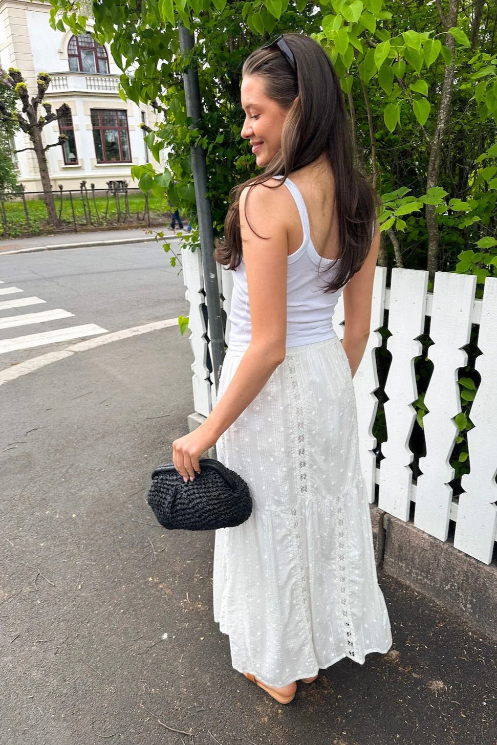 Yasthia Hw Ankle Skirt Star White - Image 6