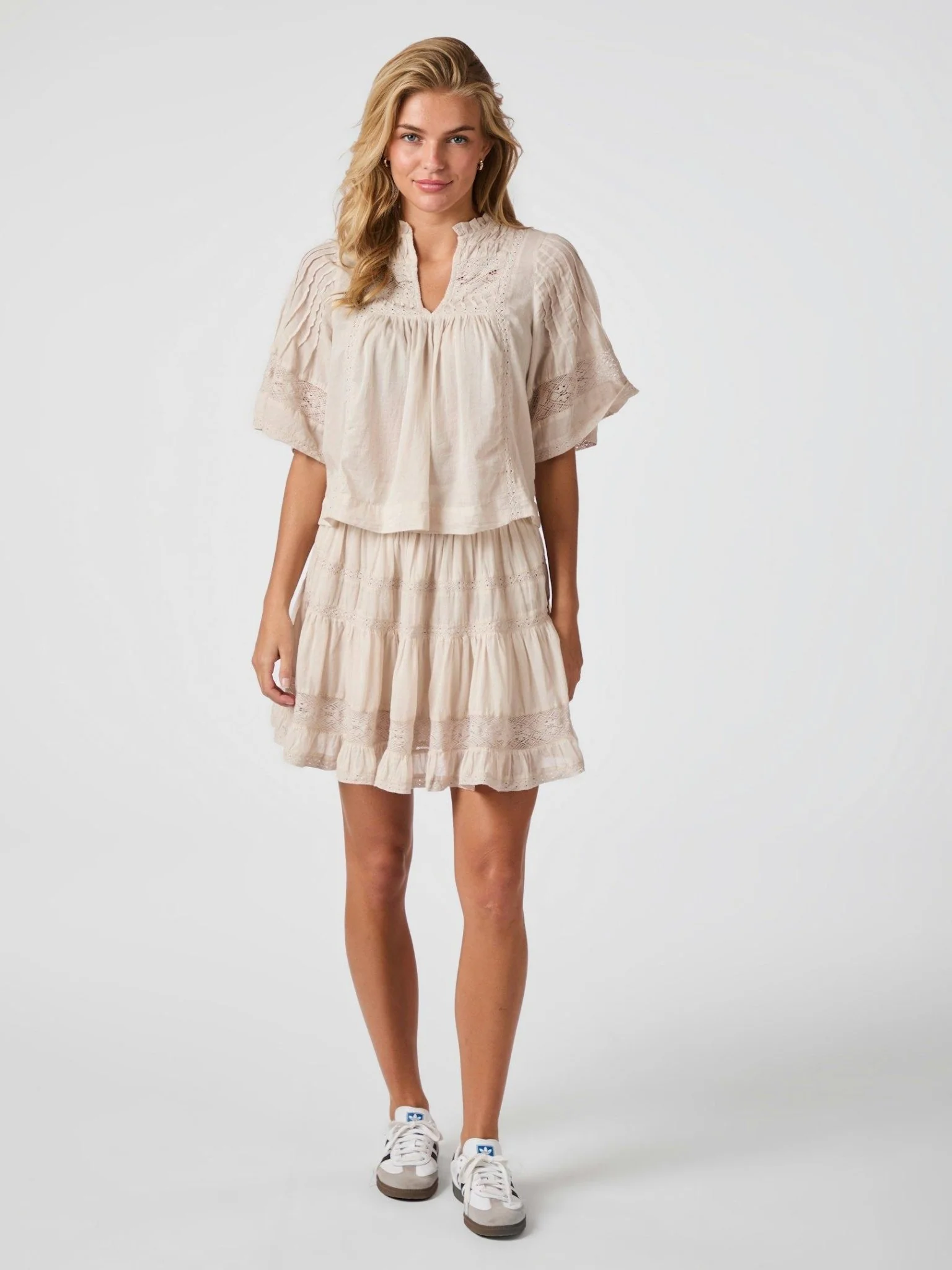 Siama S Voile Blouse Ivory - Image 5