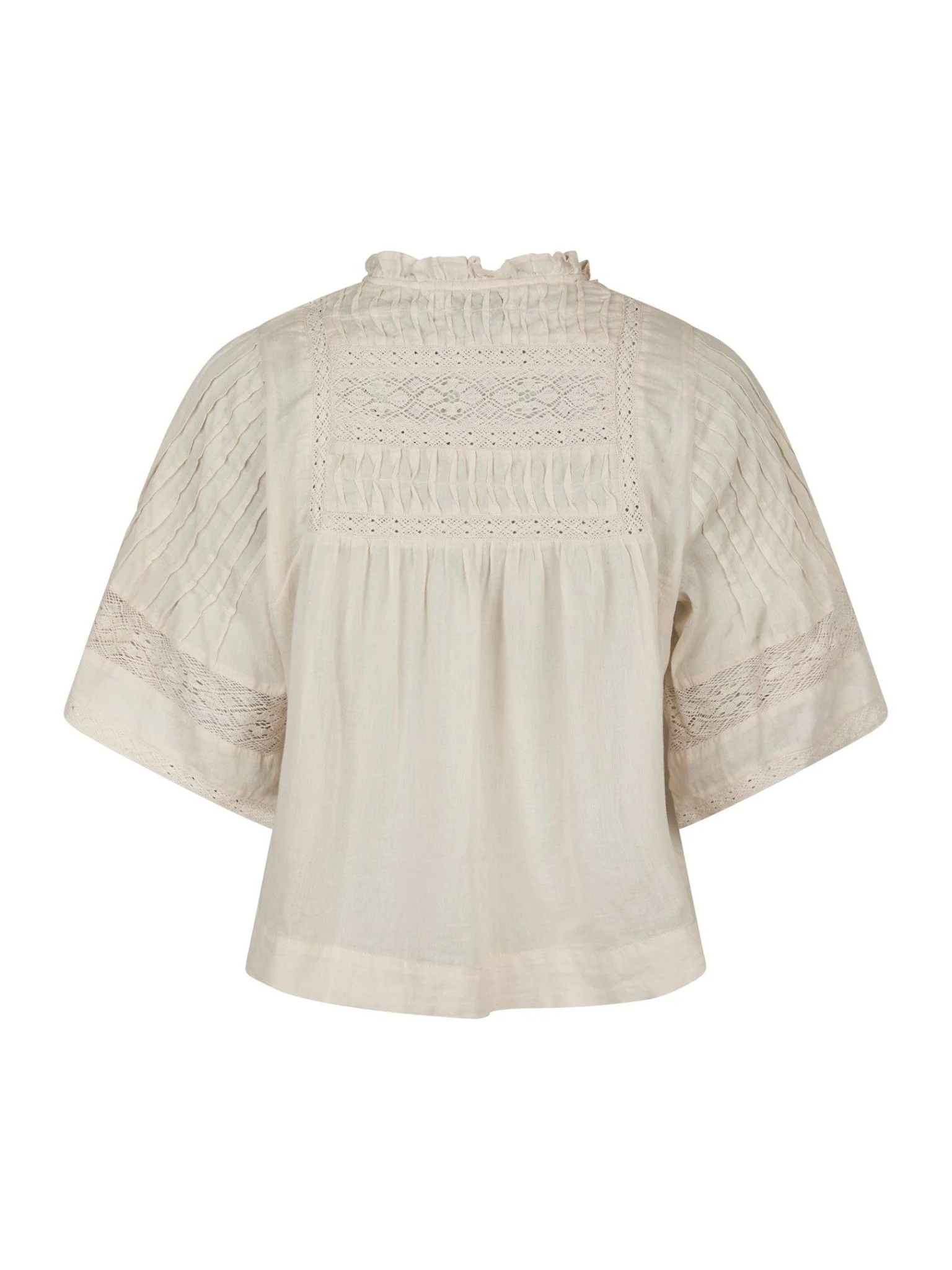 Siama S Voile Blouse Ivory - Image 8