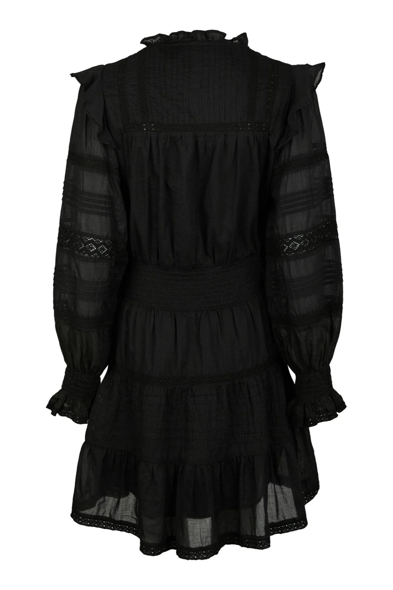 Aran S Voile Dress Black - Image 8