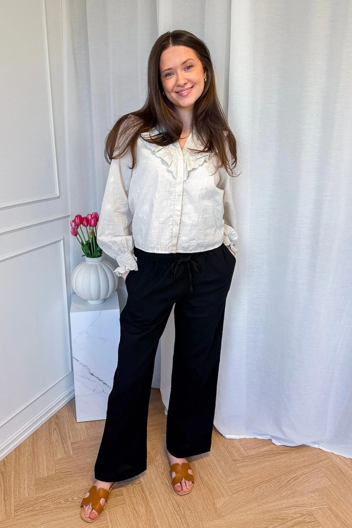 Degas Blouse Ivory - Image 3