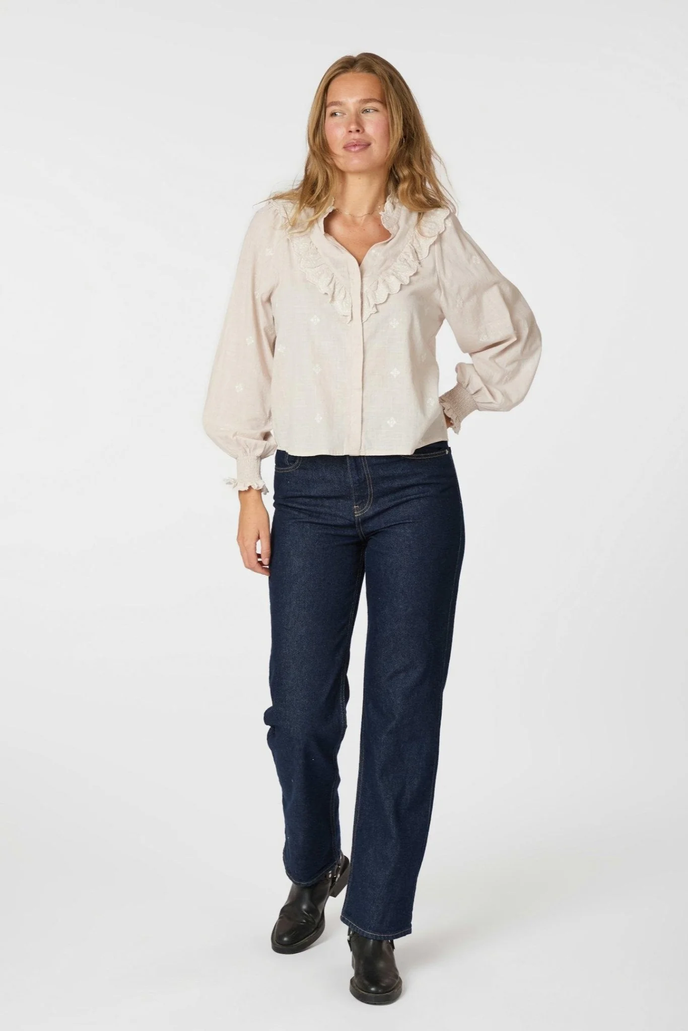 Degas Blouse Ivory - Image 7