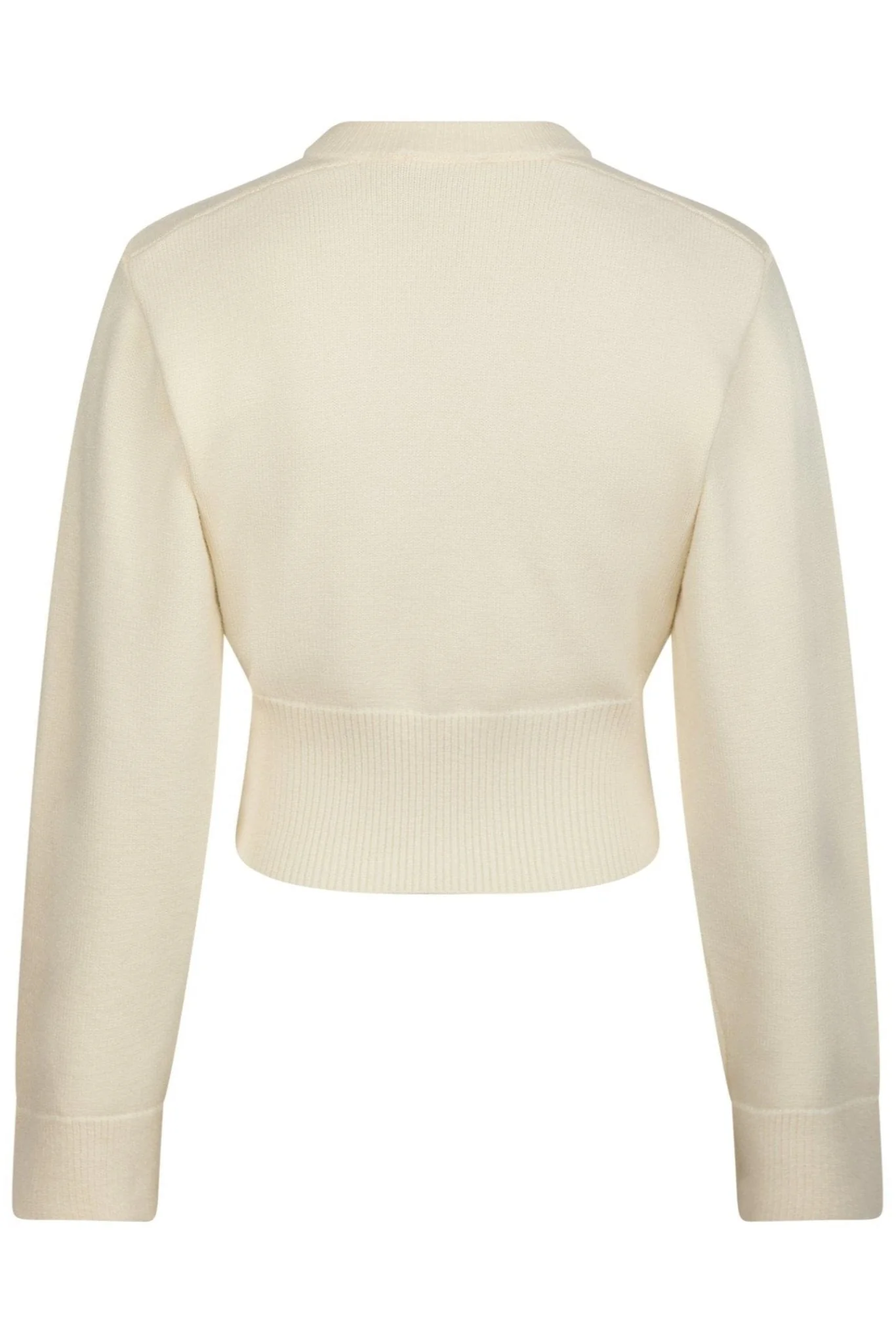 Palli Clean Knit Blouse Ivory - Image 7