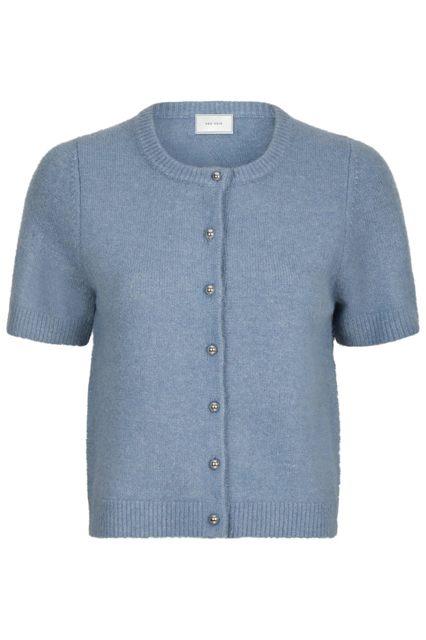 Mitta Knit Cardigan Smoke Blue