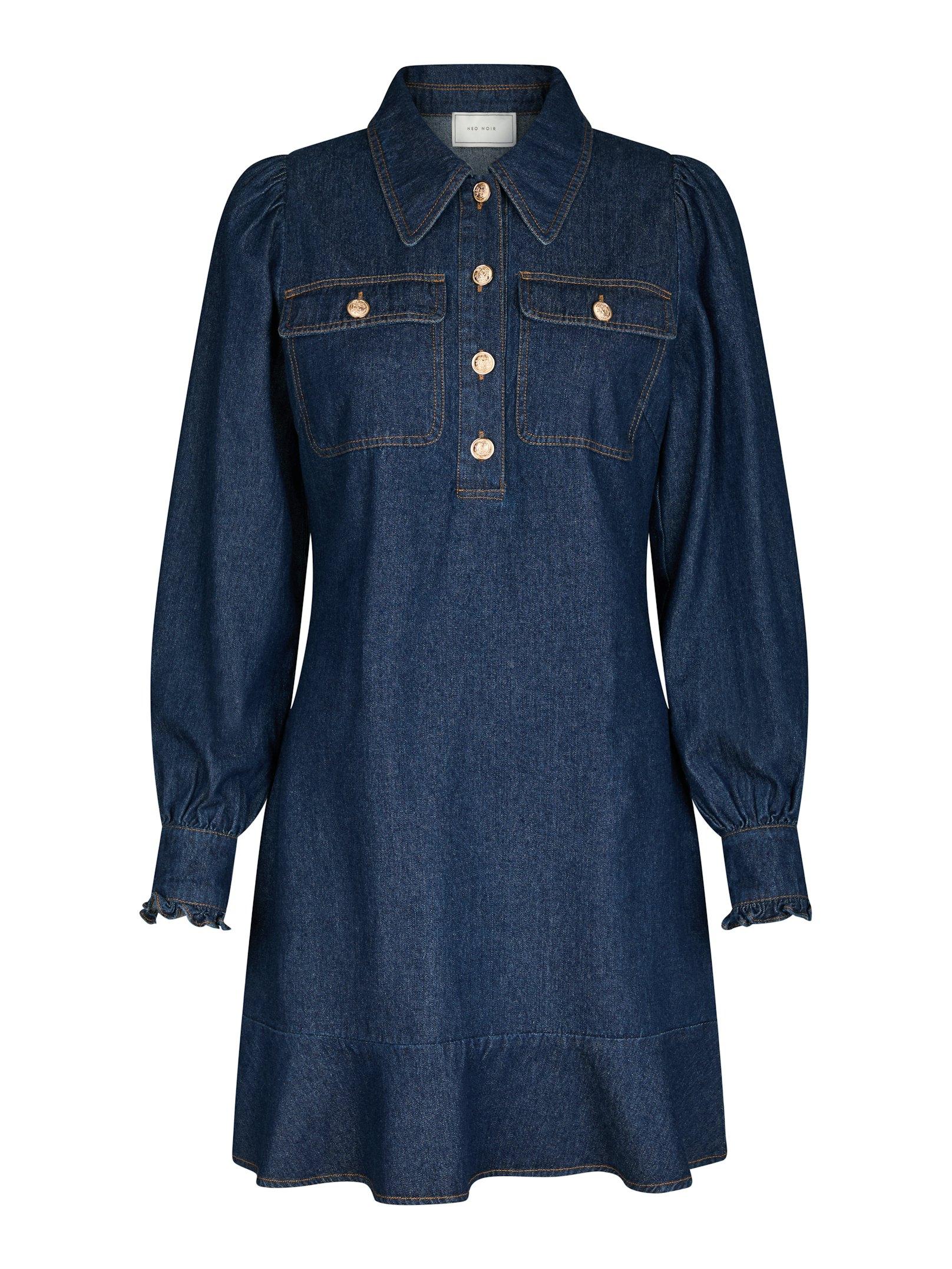 Nikko Denim Dress Blue
