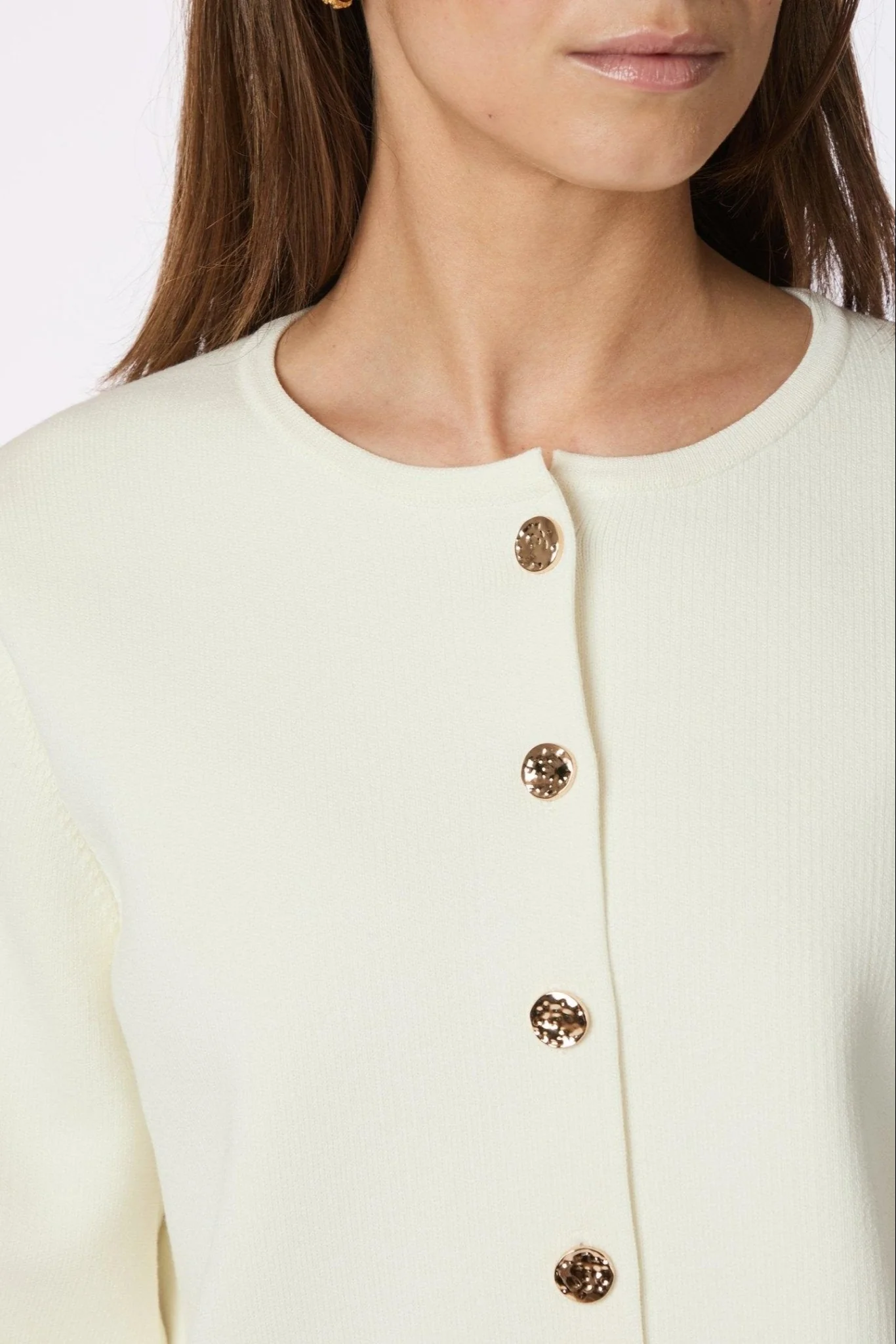 Limi Smooth Knit Cardigan Off White - Image 7