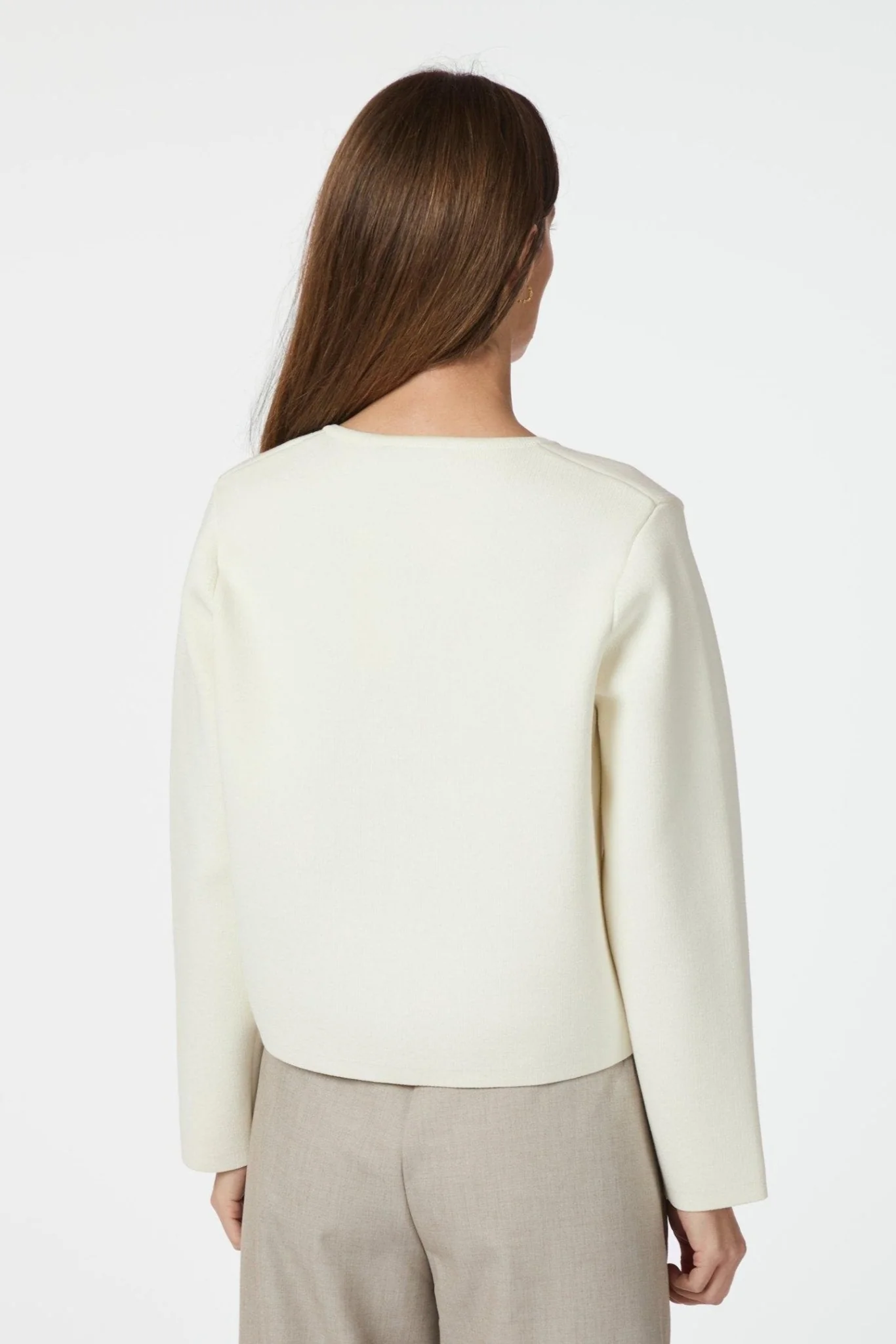Limi Smooth Knit Cardigan Off White - Image 8