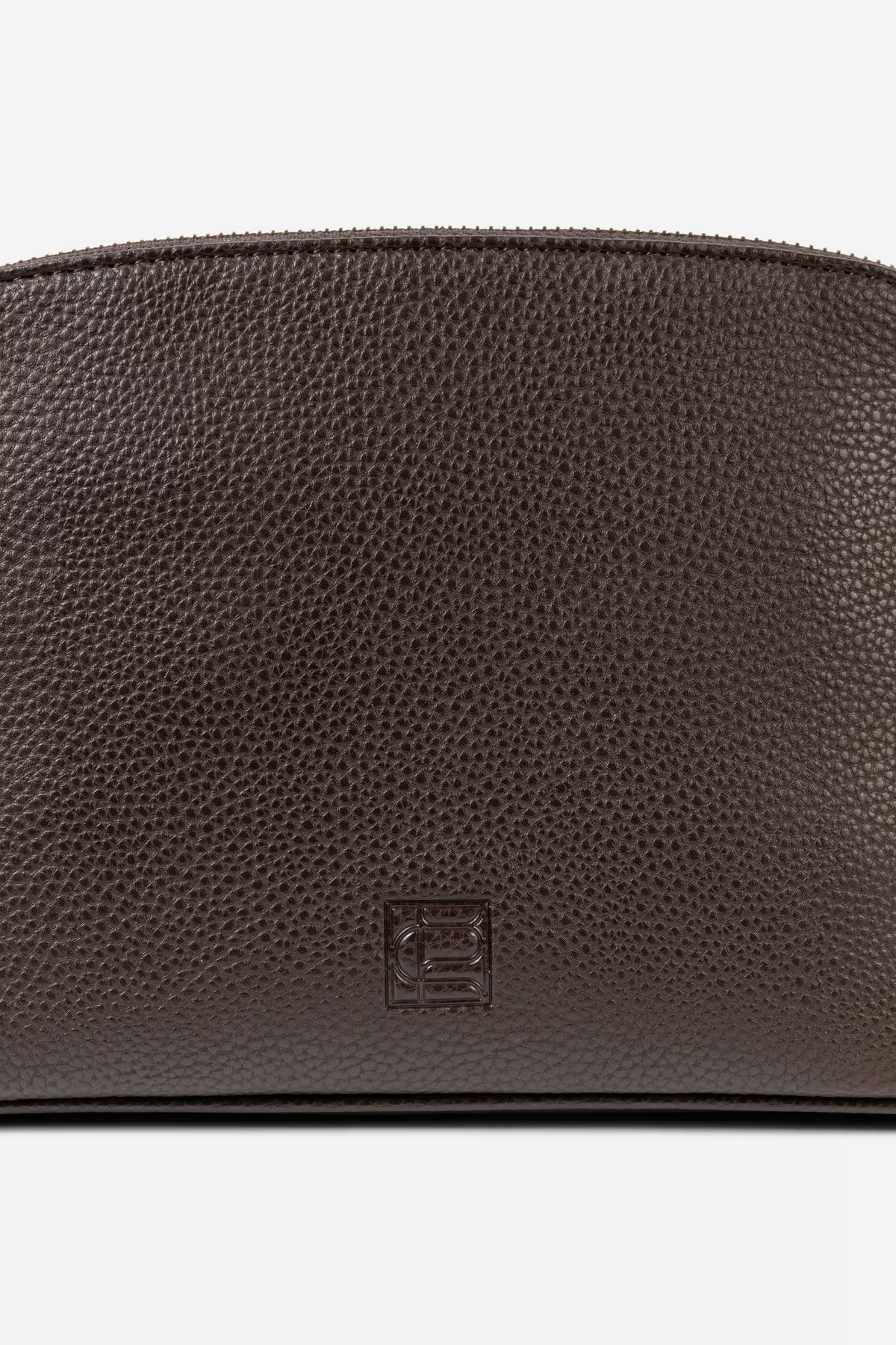 Cosmetic Pouch Large Dark Brown - Image 4