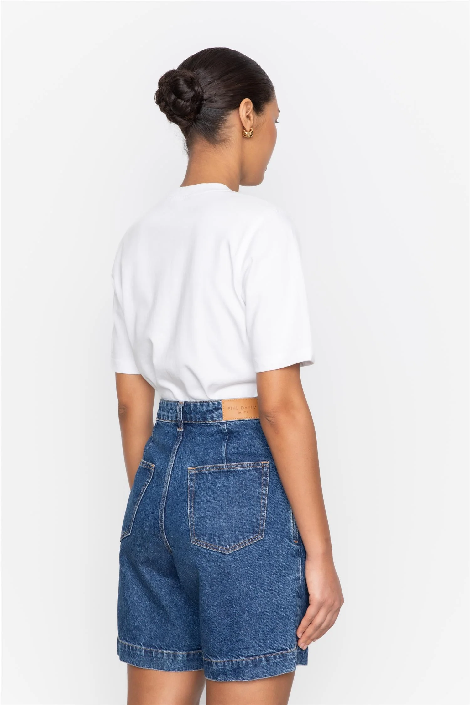 Jason Shorts Washed Dark Blue - Image 5