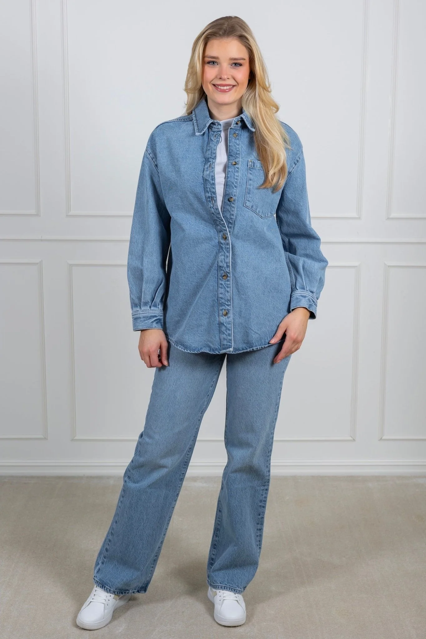 Alex Shirt Light Blue - Image 3