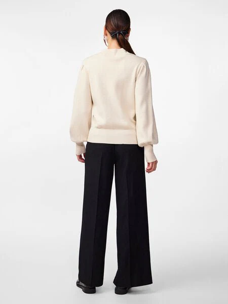 Fonny Ls Knit Pullover Birch - Image 5