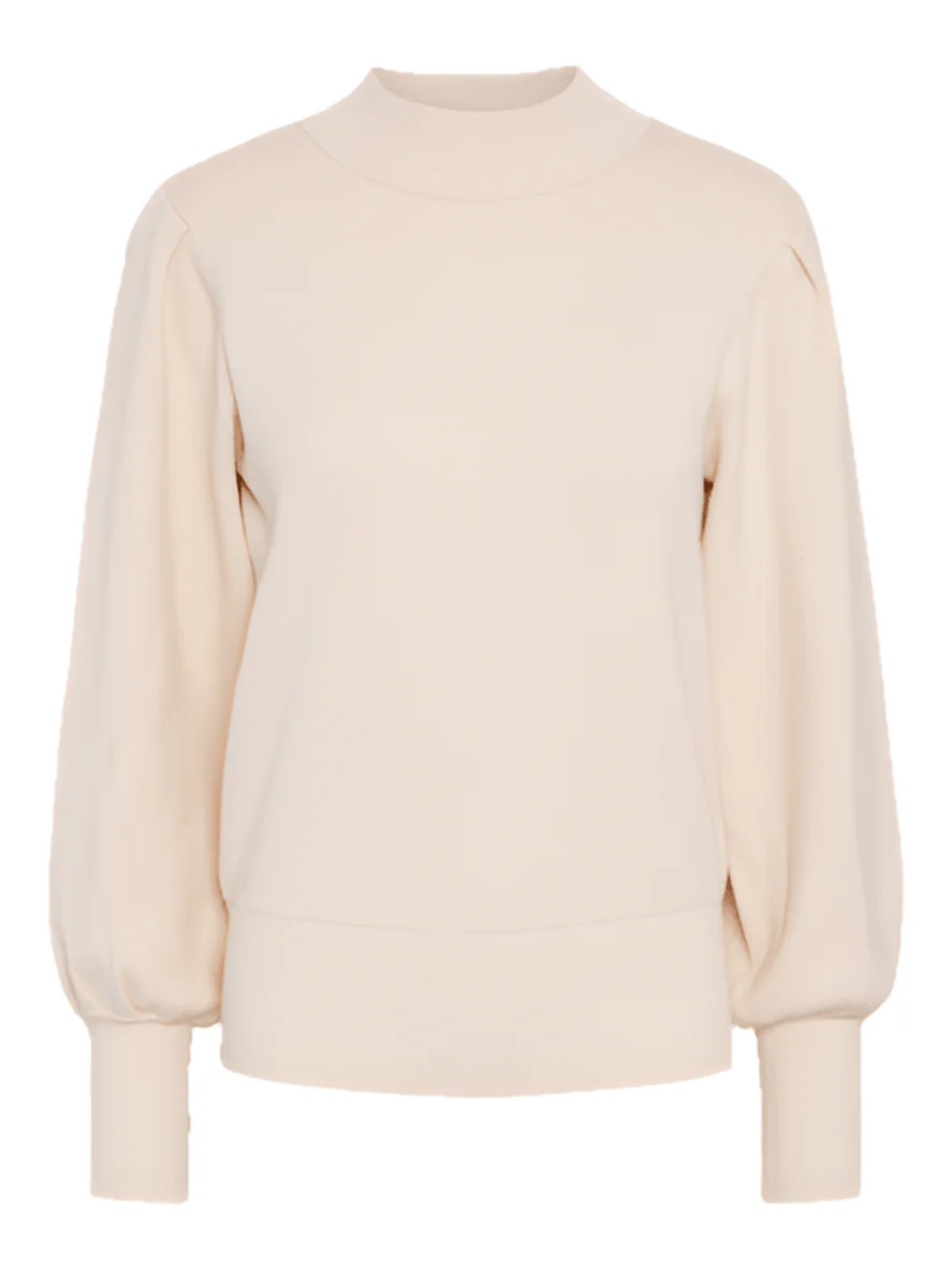Fonny Ls Knit Pullover Birch - Image 7