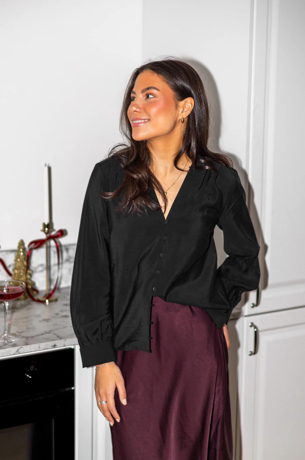 Yaspil Ls Shirt Black
