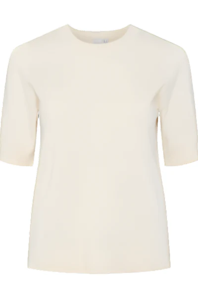 Lena Ss Knit Pullover Birch - Image 2