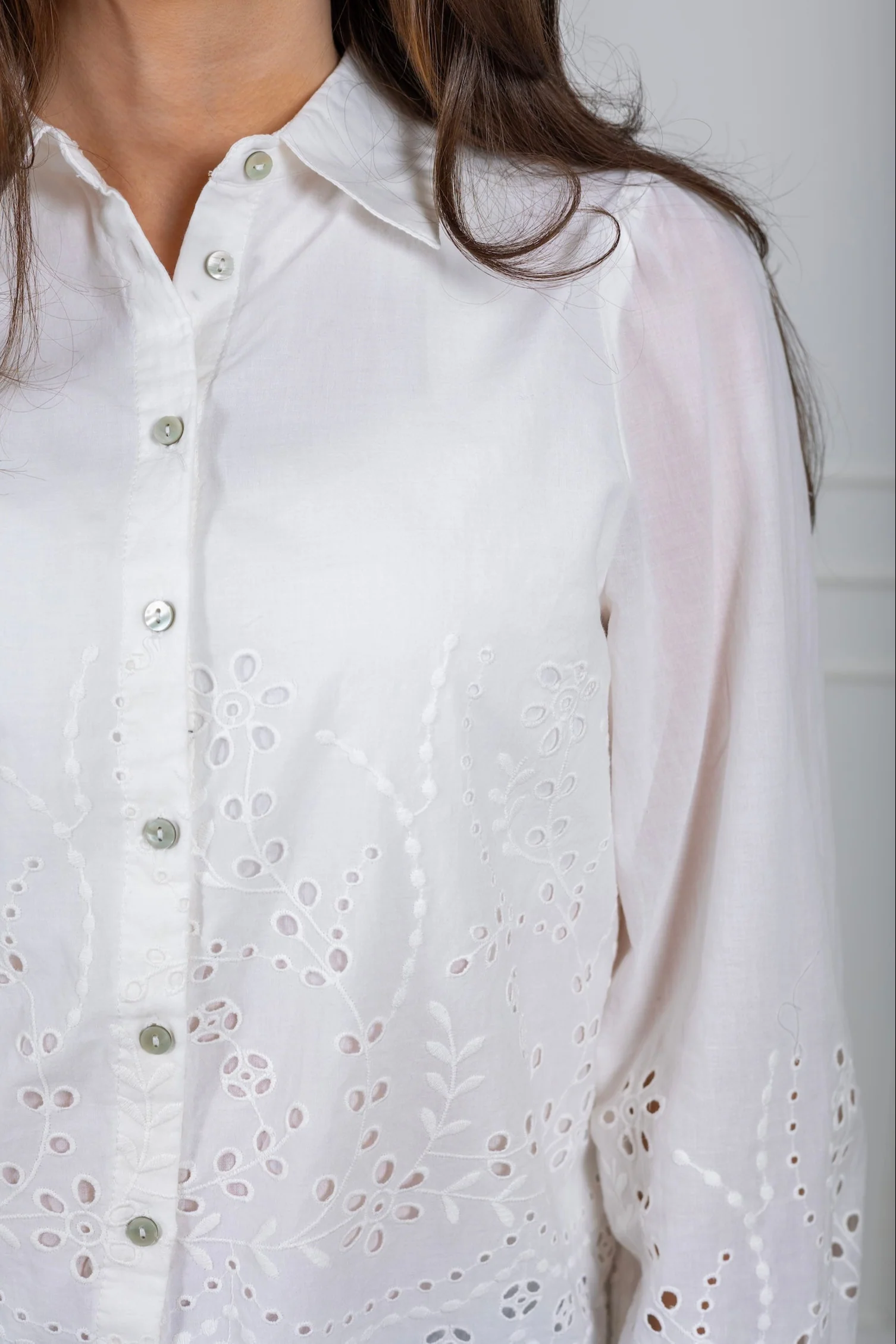 Yasluma Ls Shirt Star White - Image 6