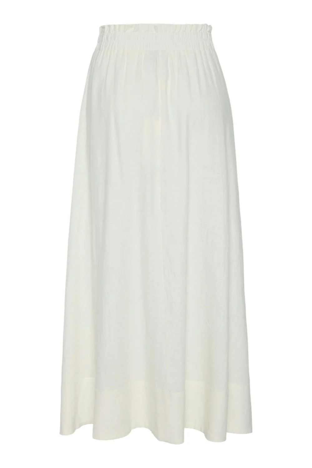 Flaxy Hw Ankle Skirt Star White - Image 6