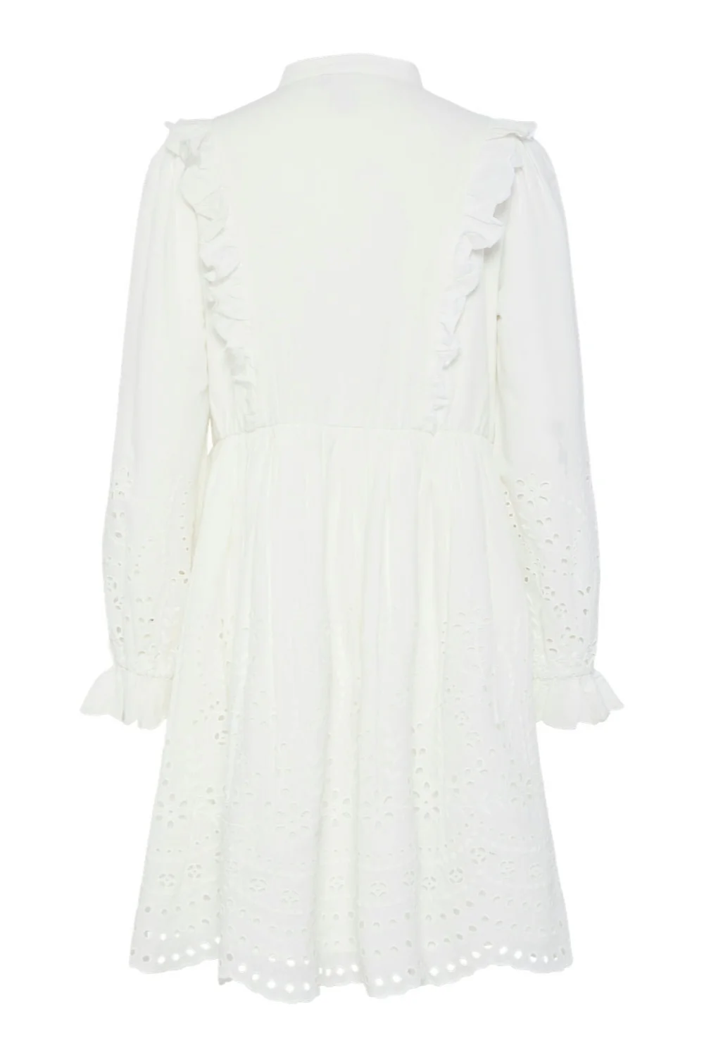 Yasluma Ls Dress Star White - Image 10