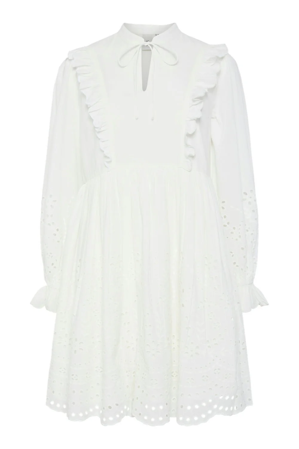 Yasluma Ls Dress Star White - Image 2