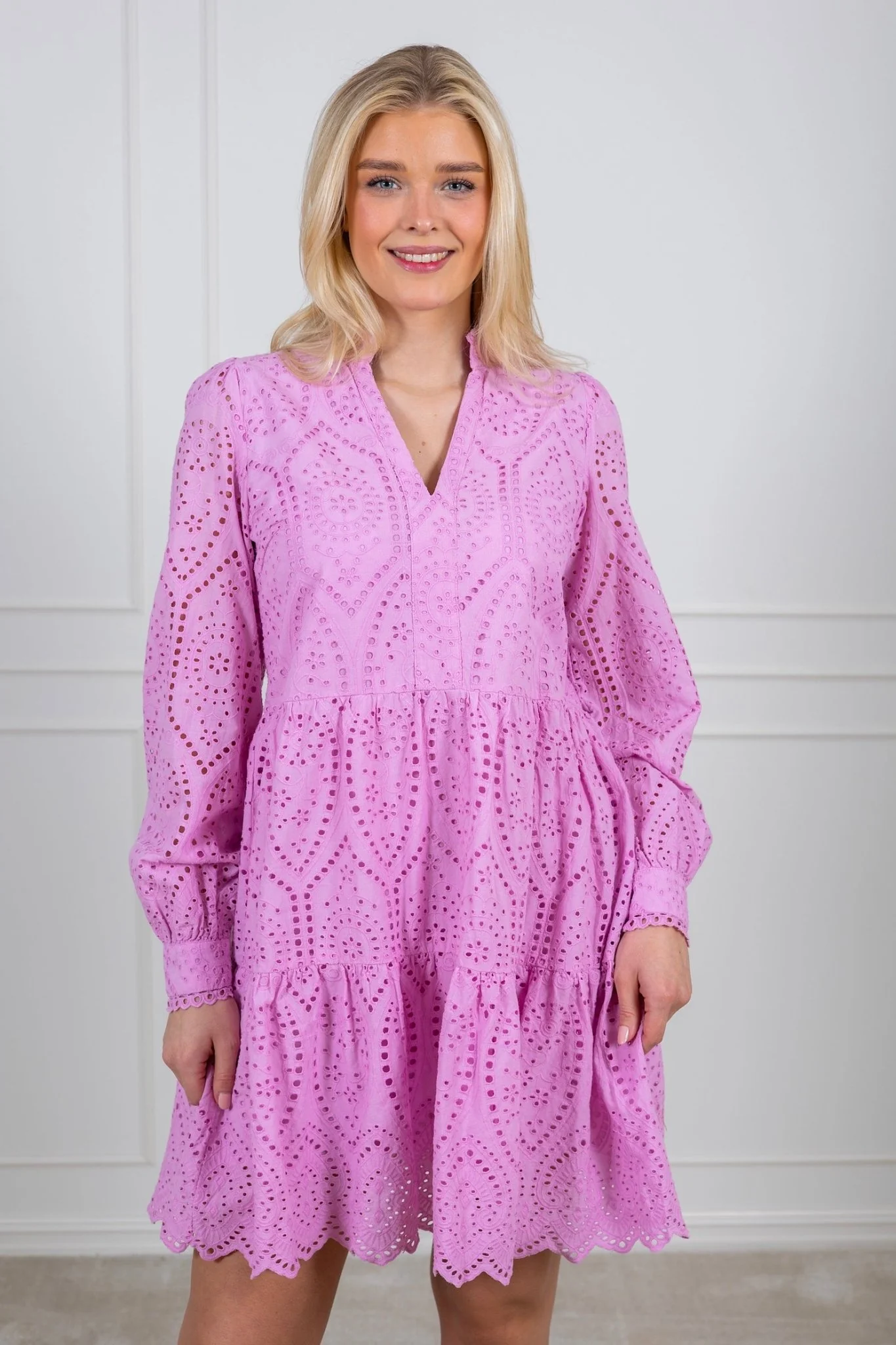 Yasholi Ls Dress Pastel Lavender - Image 5