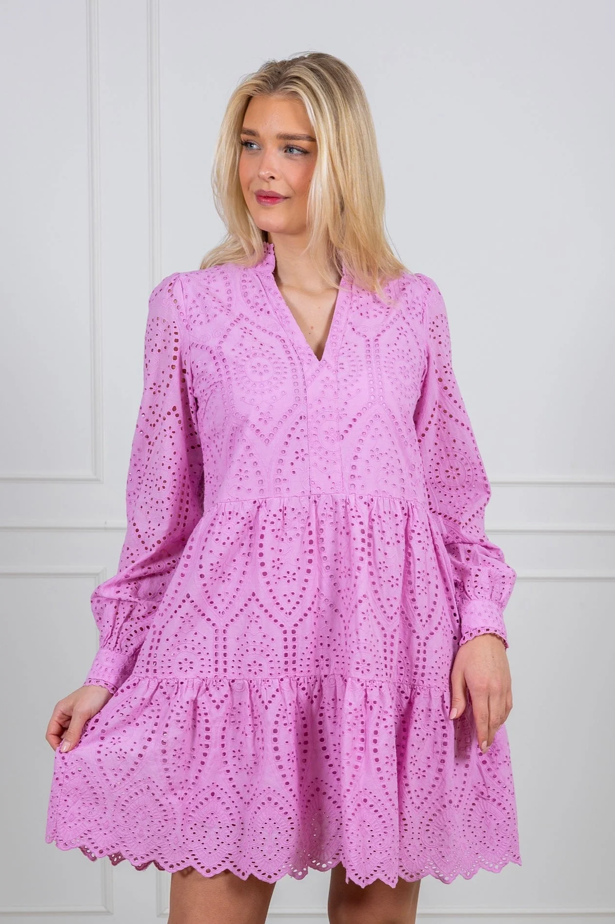 Yasholi Ls Dress Pastel Lavender - Image 7