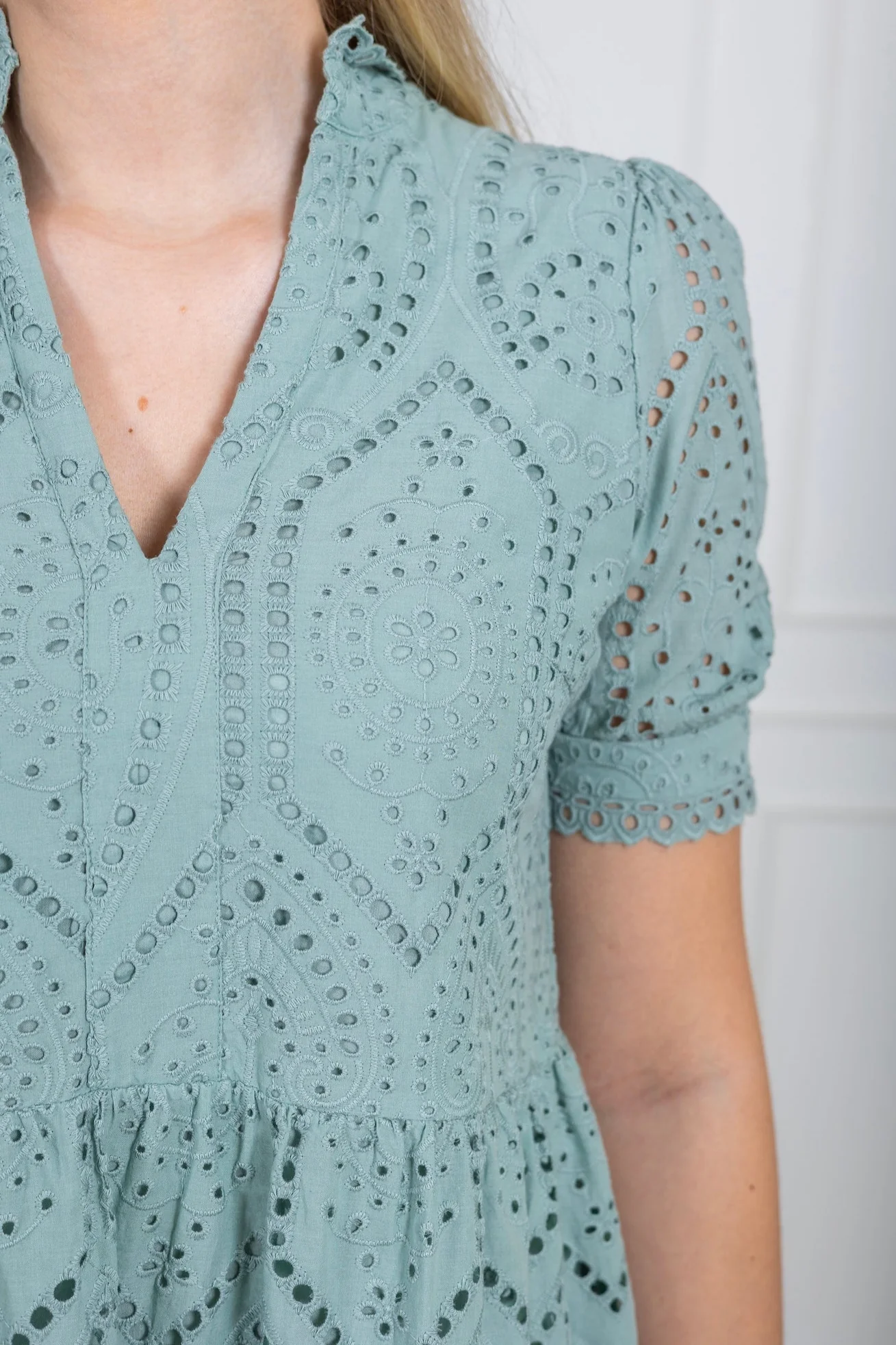 Yasholi Ss Dress Iceberg Green - Image 6