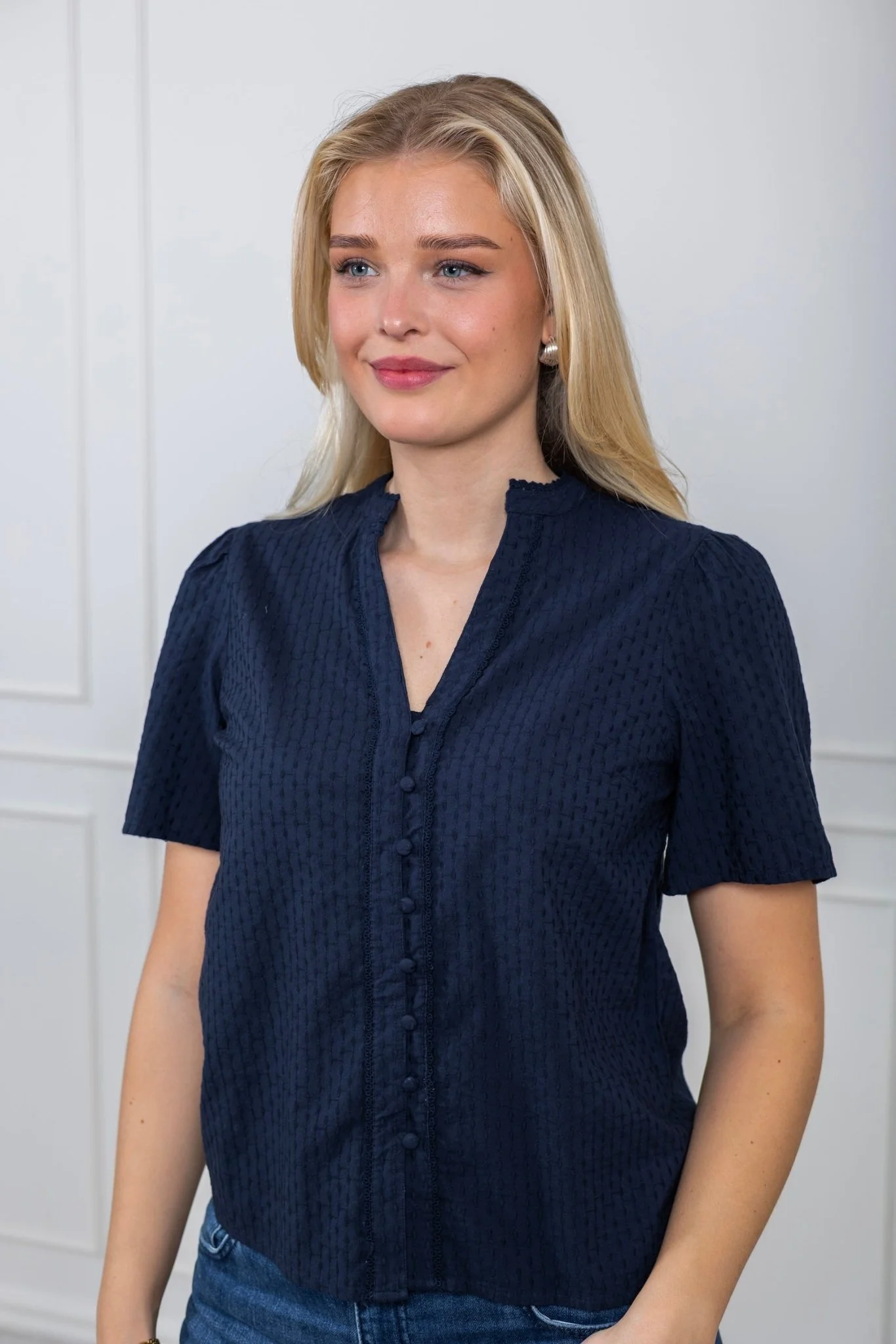 Yastia Ss Top Navy Blazer - Image 5
