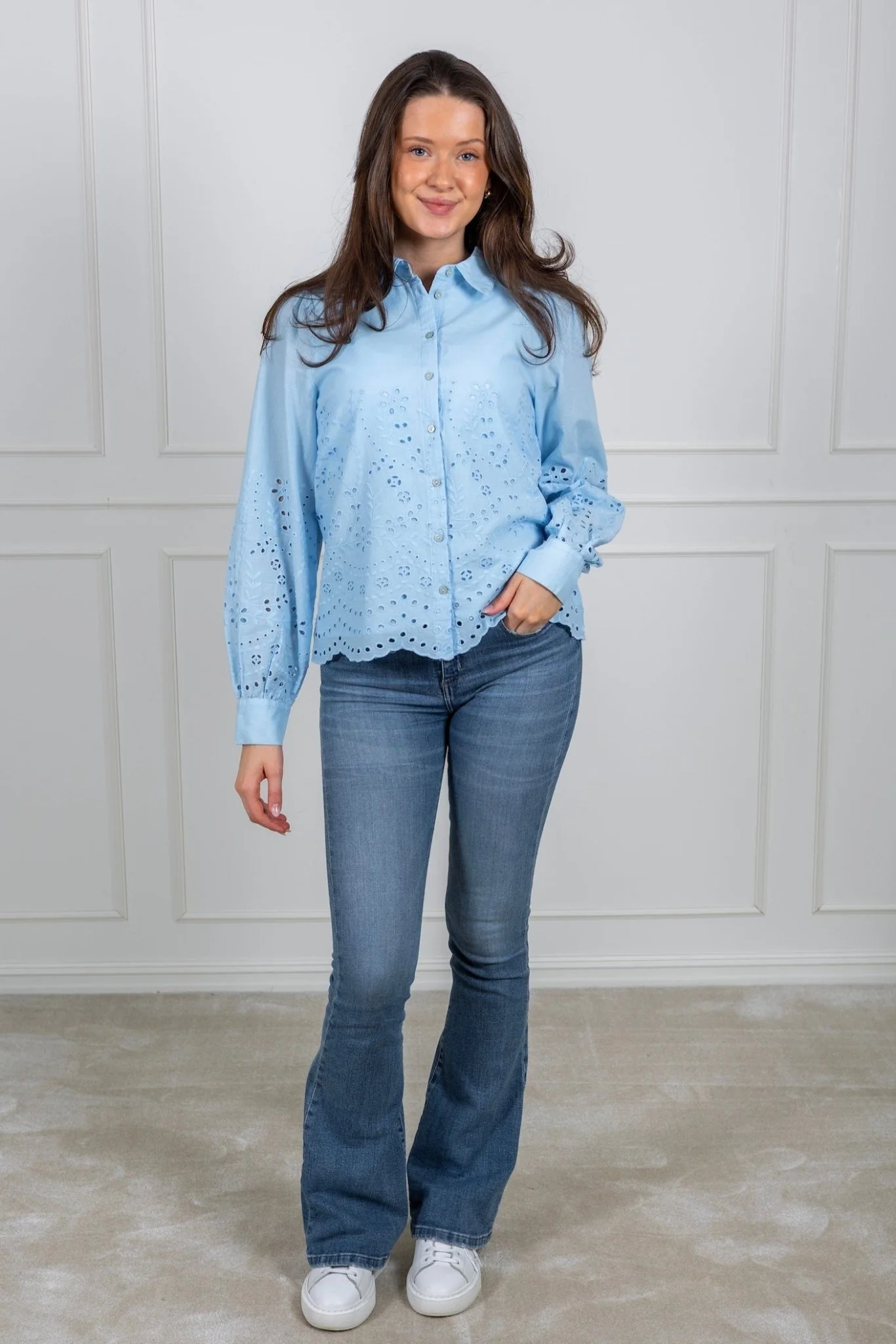 Yasluma Ls Shirt Clear Sky - Image 3