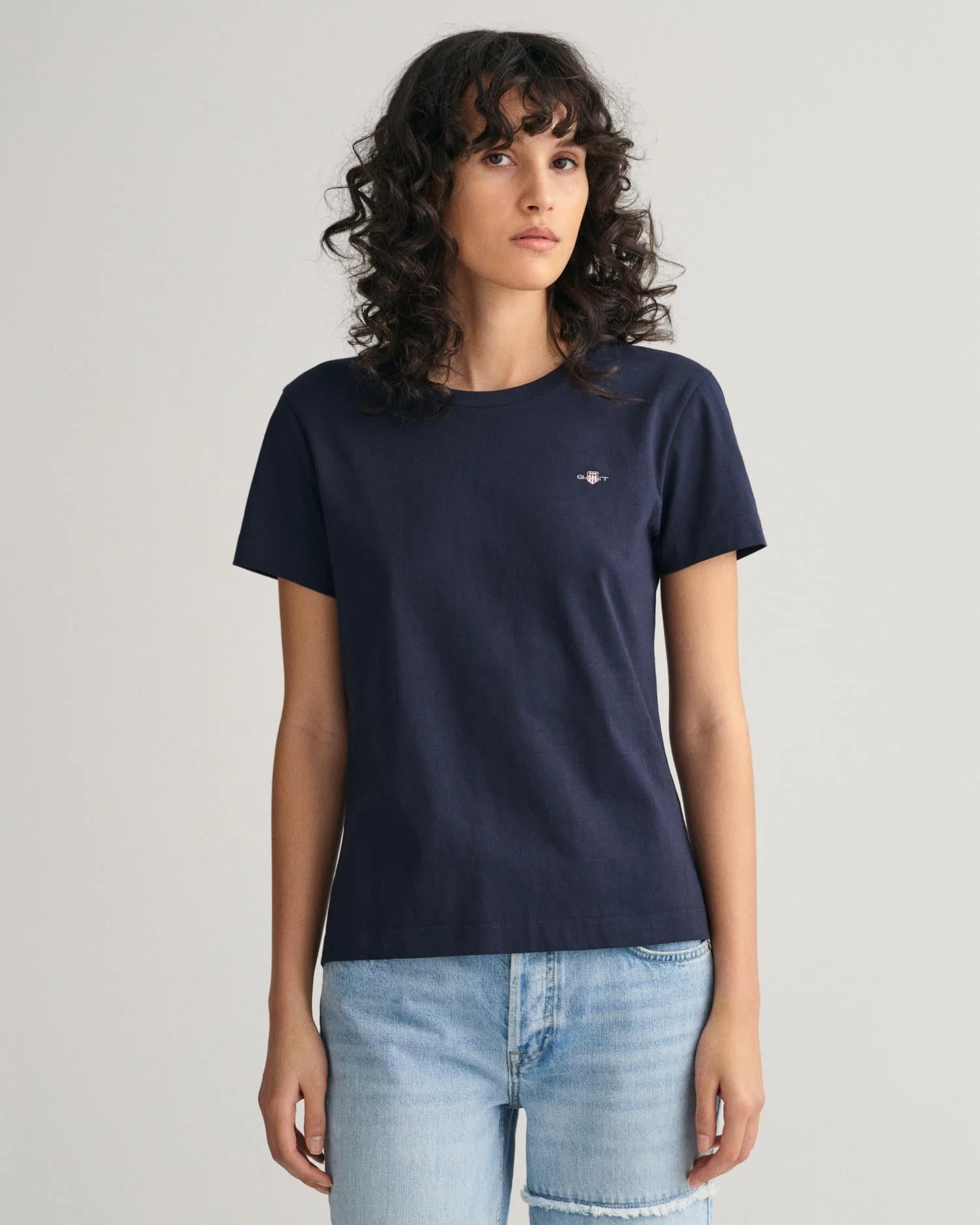 Shield T-Shirt Evening Blue - Image 4