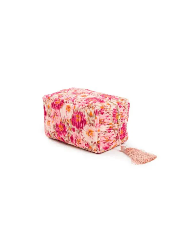 Cosmetic Bag Linen Brushed Blossom