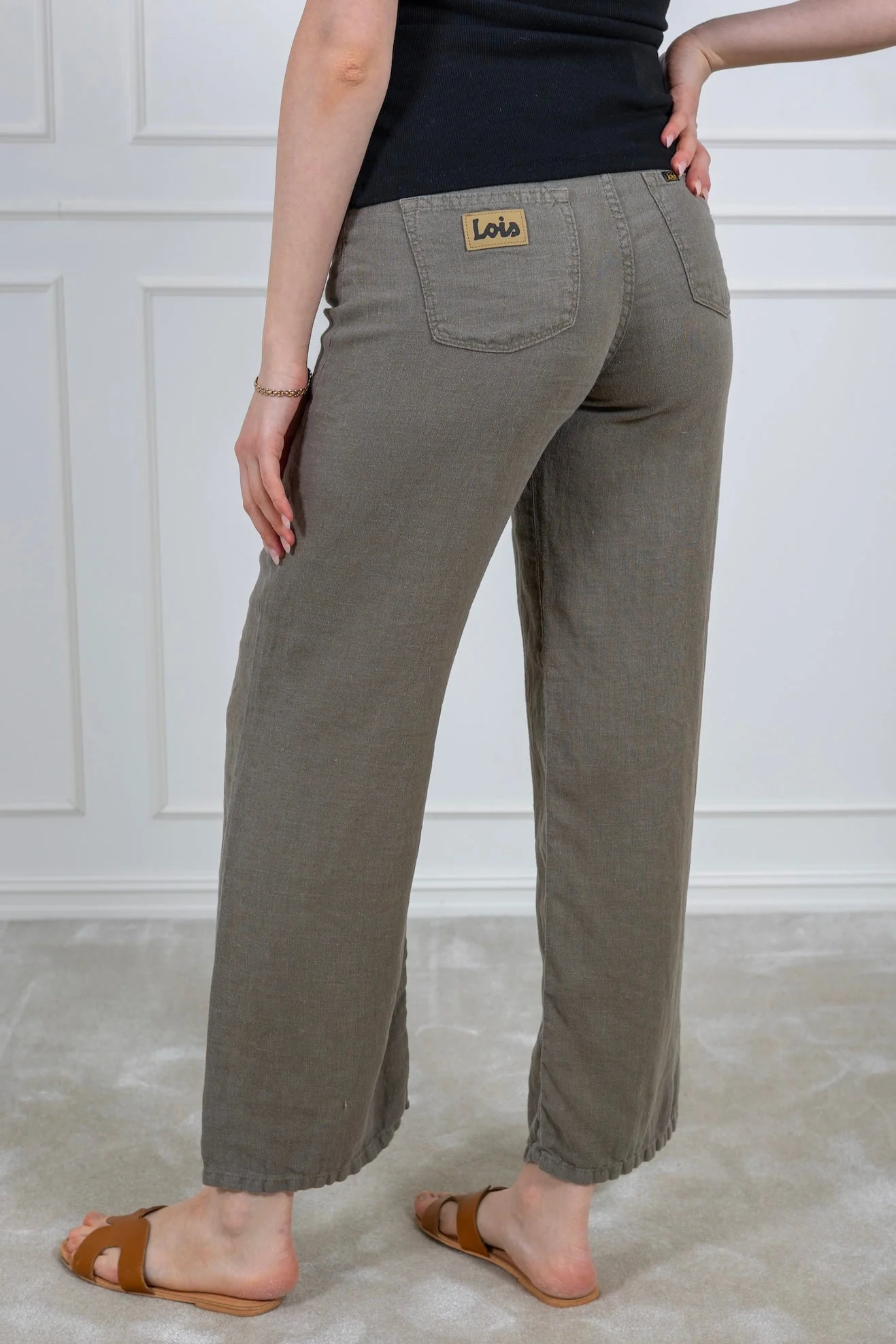 Culotte Pants Hedge Green - Image 3