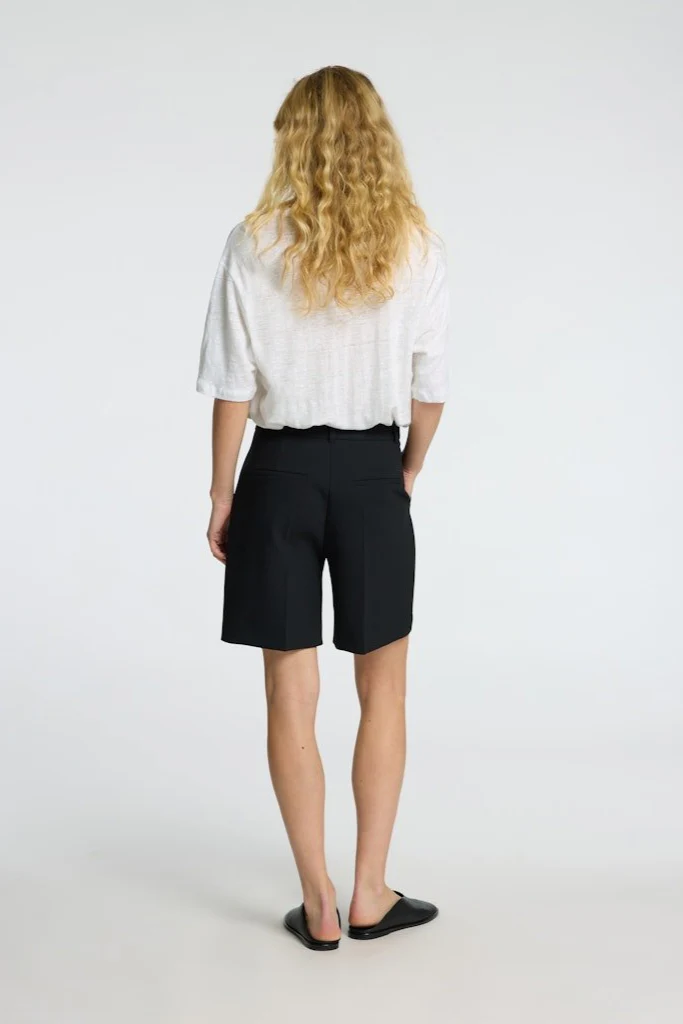 Vilja Linen Ss Tee Bright White - Image 9
