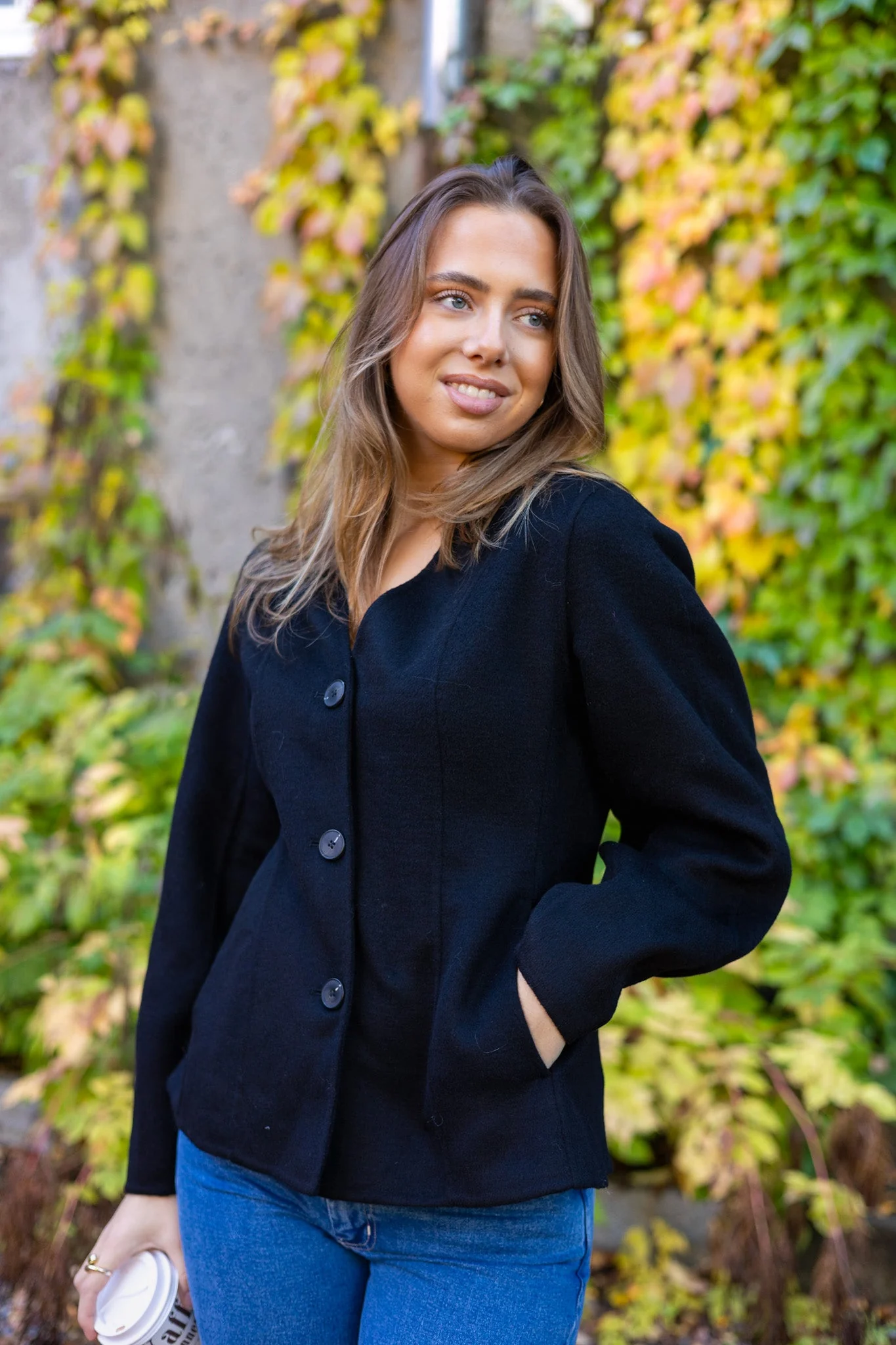 Palma Lano Handmade Jacket Black - Image 4