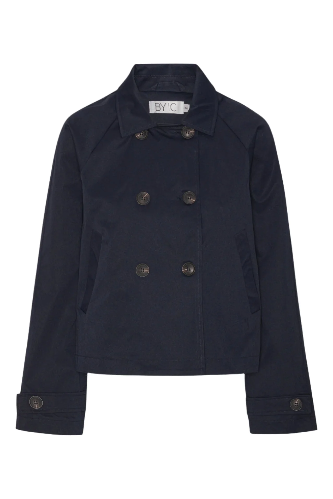 Luna Trenchcoat Navy - Image 3