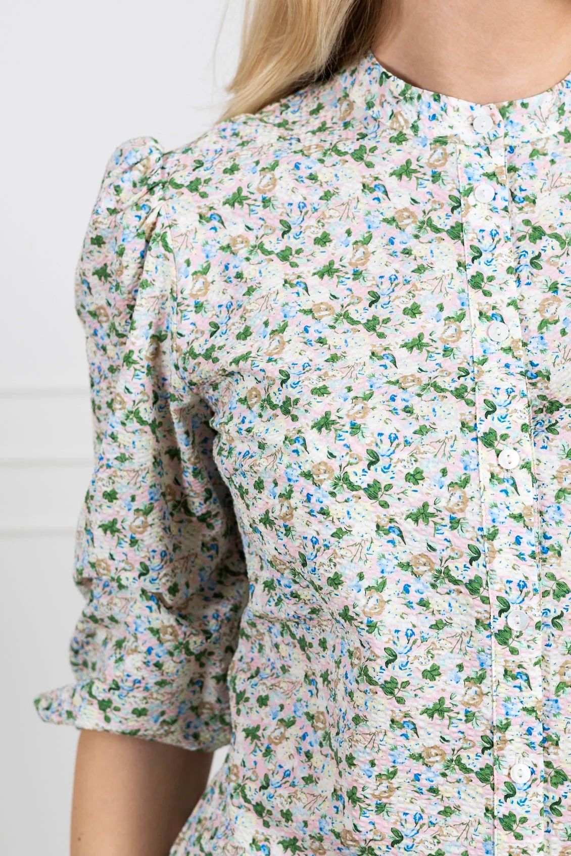 Kate Shirt Rose/Blue - Image 11