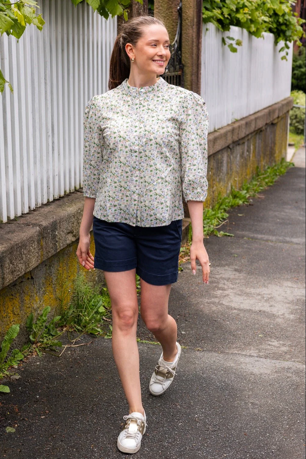 Kate Shirt Rose/Blue - Image 4