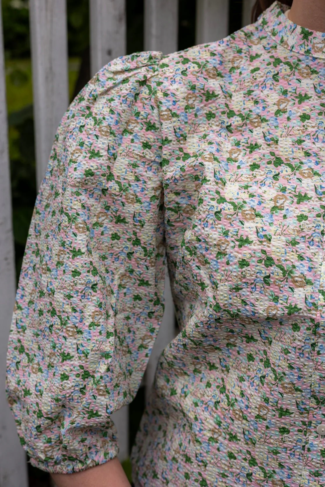 Kate Shirt Rose/Blue - Image 6