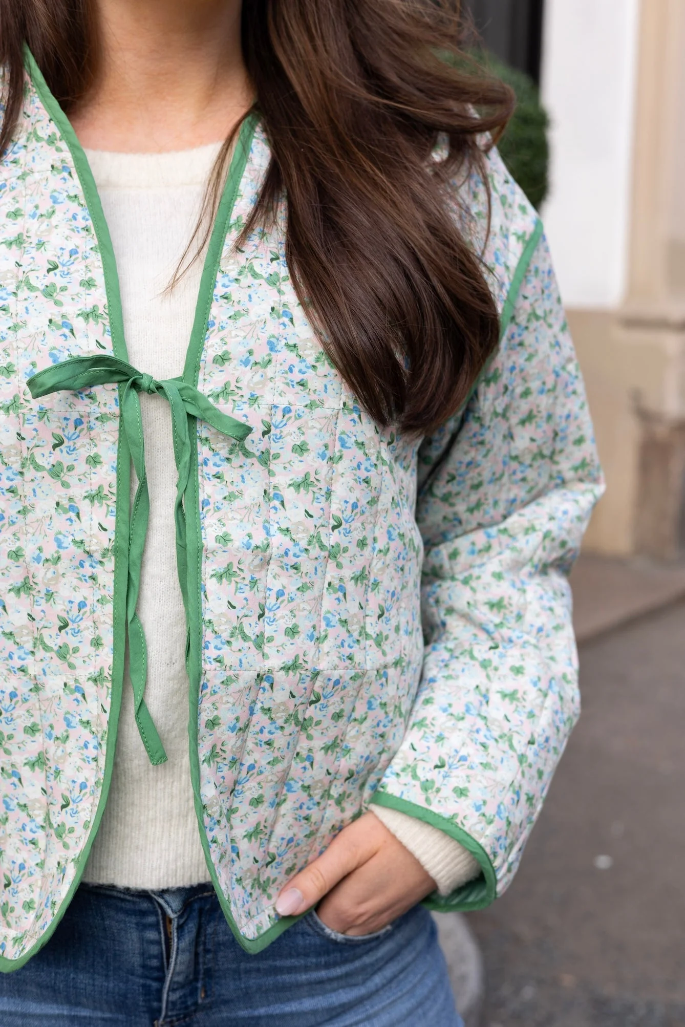 Kamela Jacket Rose/Blue - Image 4